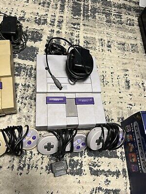 super nintendo console ebay